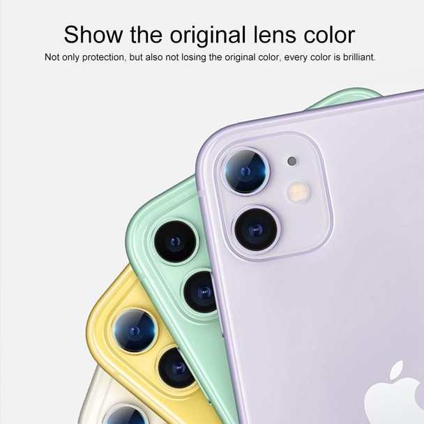 iPhone 11 TOTUDESIGN Armour Rear Camera Lens Protective Film (Purple)