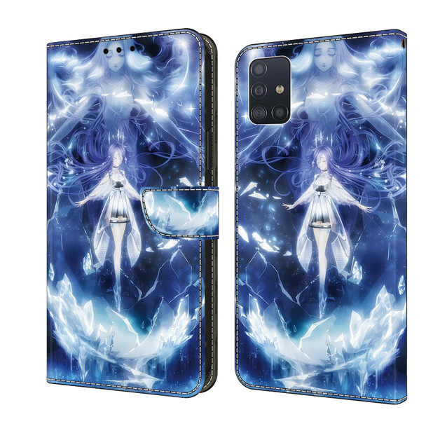 For Samsung Galaxy S20+ Crystal Painted Leather Phone case(Magic Fairy)