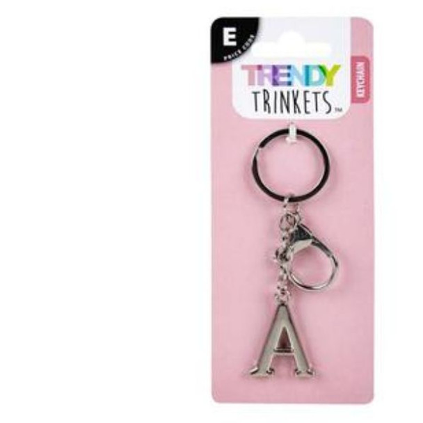 Alphabetic Letter Keychain