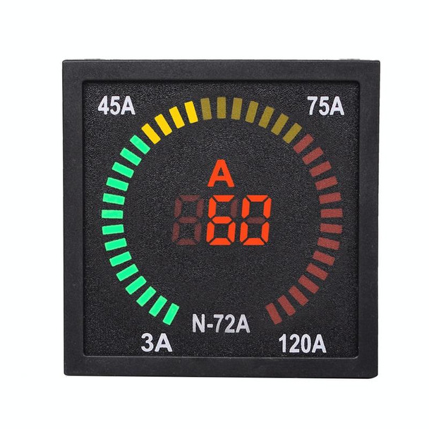 SINOTIMER N-72A AC Current Signal Indicator Square Turntable LED Digital Ammeter