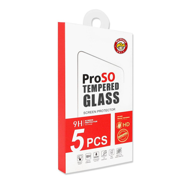 For Tecno Spark 20 5pcs ENKAY Full Glue High Aluminum-silicon Tempered Glass Film