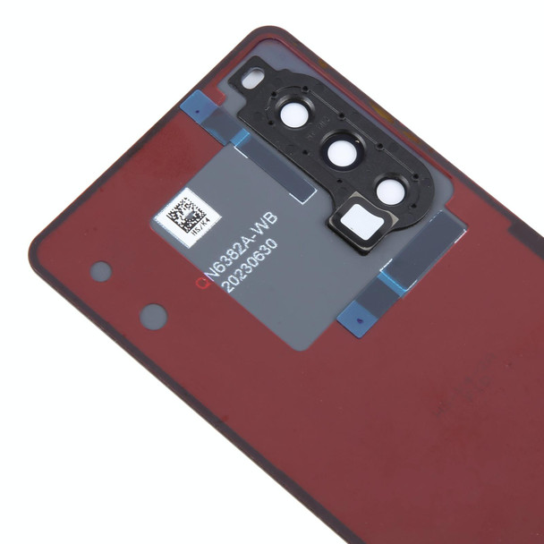 For Sony Xperia 10 V Original Battery Back Cover with Camera Lens Cover(Black)