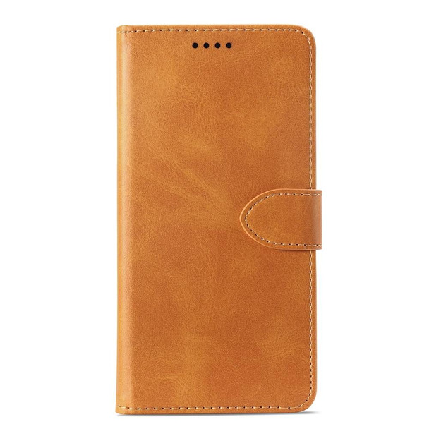 Calf Texture Horizontal Flip Leatherette Case for Sony Xperia L2, with Holder & Card Slots & Wallet(Yellow)