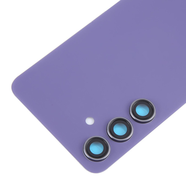 For Samsung Galaxy S24 SM-S921B OEM Battery Back Cover with Camera Lens Cover(Purple)