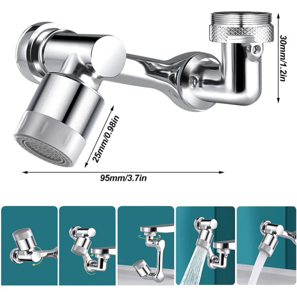 Robotic Arm Extension Faucet