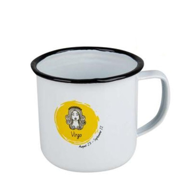 Personalized Horoscope Enamel Mug