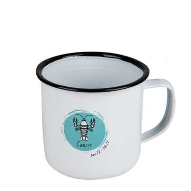 Personalized Horoscope Enamel Mug