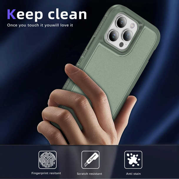 For iPhone 12 Pro Guard Life Waterproof Frosted Phone Case(Green)