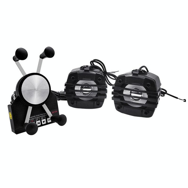 Motorcycle Mobile Phone Charging Stand With Bluetooth MP3 Speaker(YL-056)