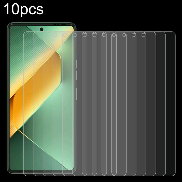 For TECNO Pova 6 10pcs 0.26mm 9H 2.5D Tempered Glass Film