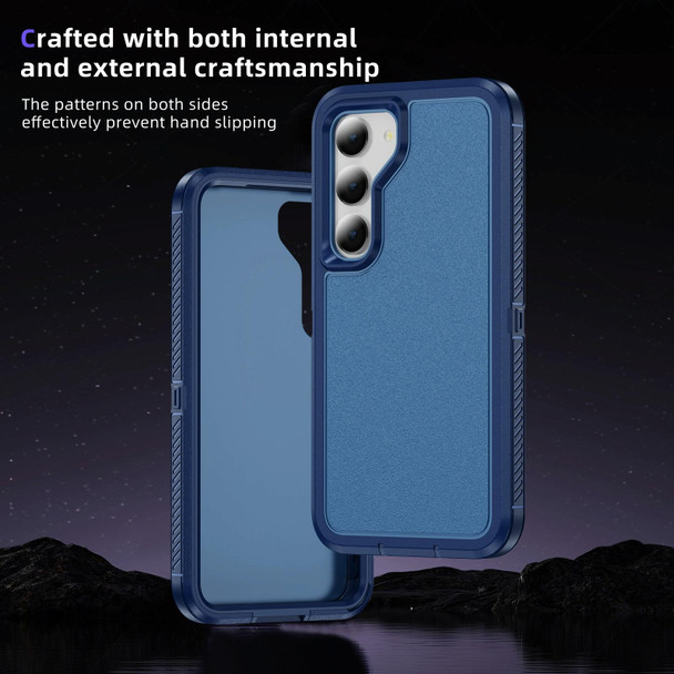 For Samsung Galaxy S23+ 5G Guard Life Waterproof Frosted Phone Case(Royal Blue)
