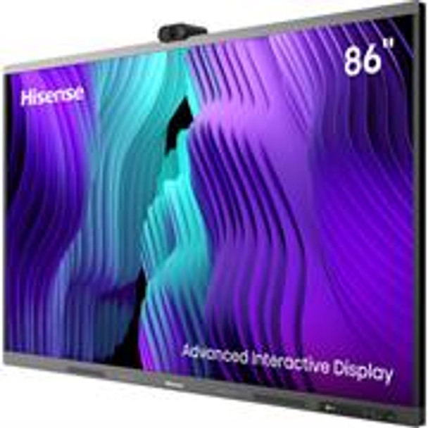 Hisense 86 inch GoBoard Advanced Interactive Touch Display - Speakers, Webcam & Mic Included, Retail Box , 3 year Limited Warranty