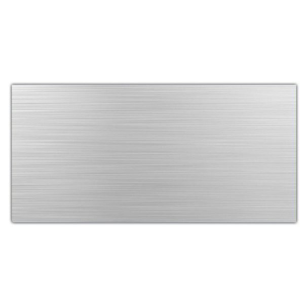 ALUMINIUM COMPOSITE PANEL 2440x1220x3mm BRUSHED ALUMINIUM