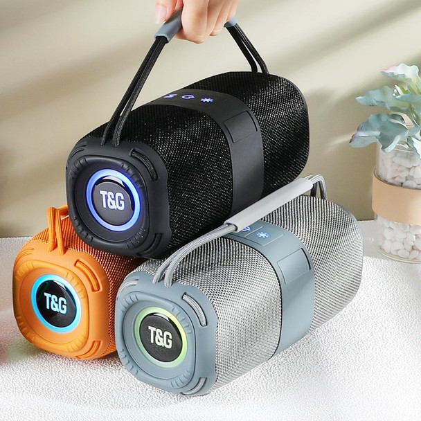 T&G TG-668 Wireless Bluetooth Speaker Portable TWS Subwoofer with Handle(Blue)