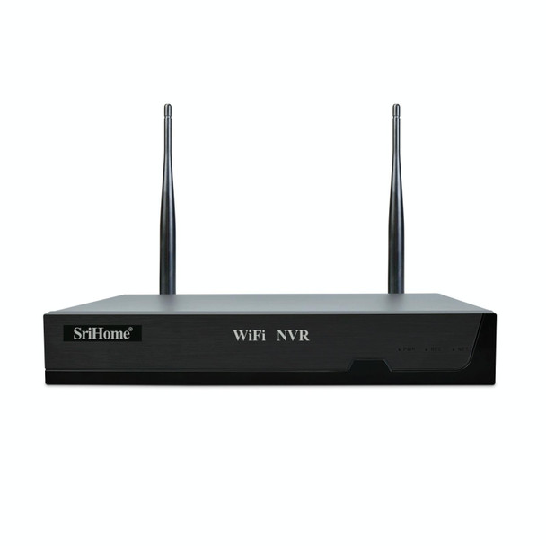 SriHome NVS001E-IPC047 Ultra HD 4 Channel WiFi Network Video Recorder Set(UK Plug)