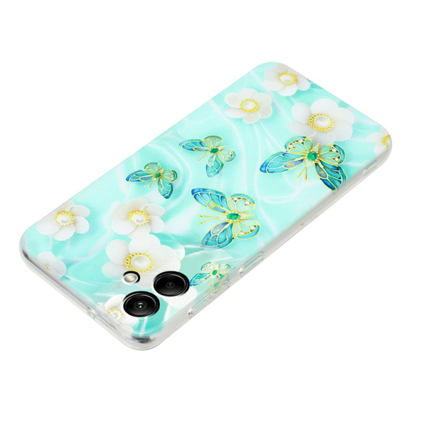 For Samsung Galaxy A05 Colorful Painting Pattern TPU Phone Case(Butterflies)