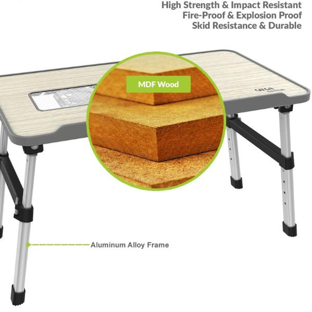 Laptop Table with USB-Cooling-Pad