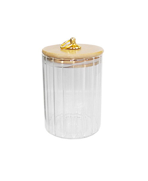 Pantry Delight Jar with Bamboo Lid - 90 x 100mm