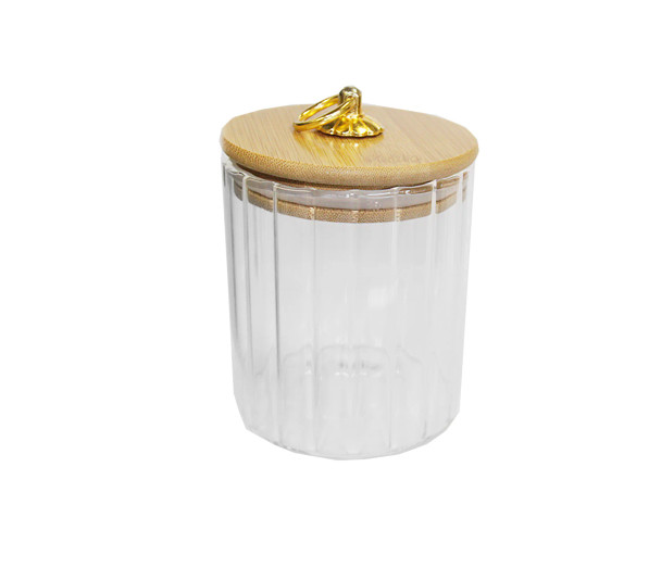 Pantry Delight Jar with Bamboo Lid - 90 x 100mm
