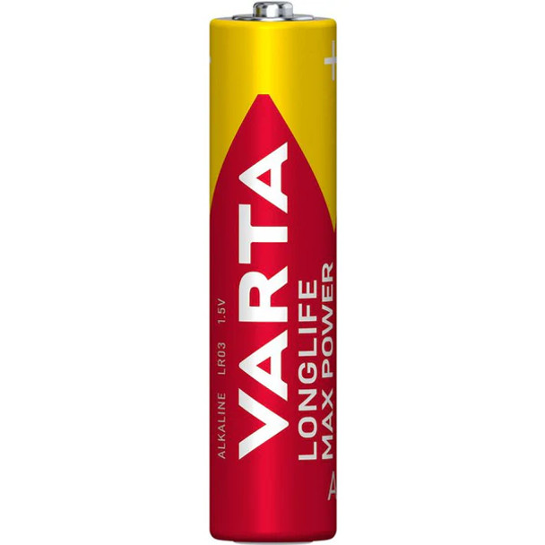 Varta Longlife Max Power  AAA Batteries - 6PC Value Set (4+2)