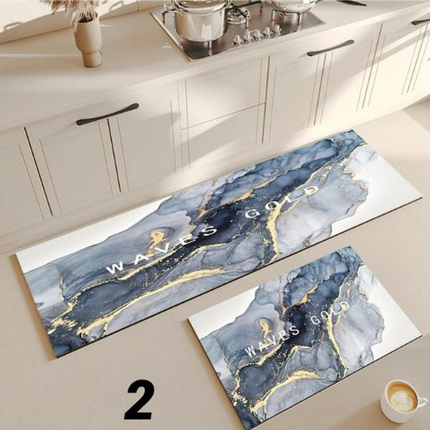 2 Piece Elegant Kitchen Mats