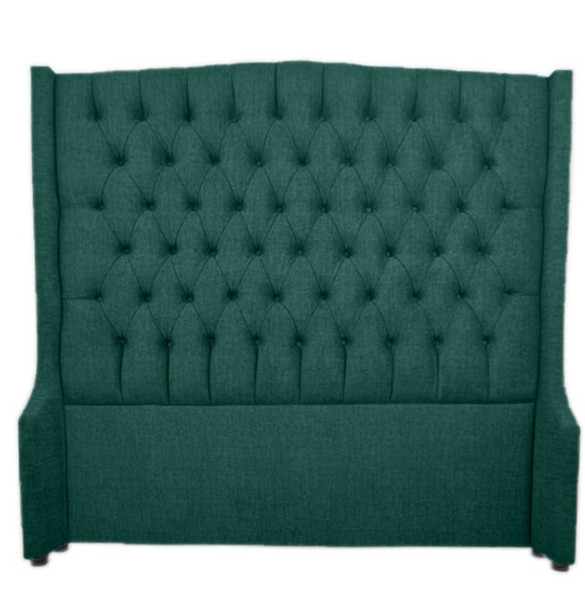 Reya Buttoned Wing Headboard