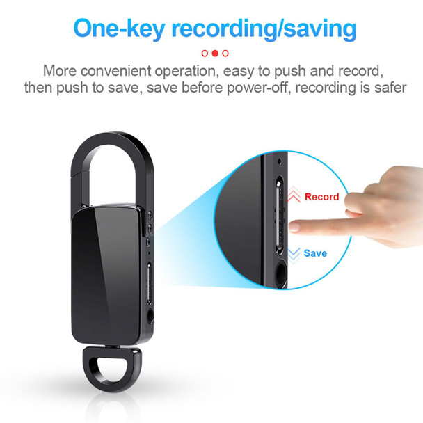 S20 64GB Keychain HD Noise Reduction Portable Recording Pen