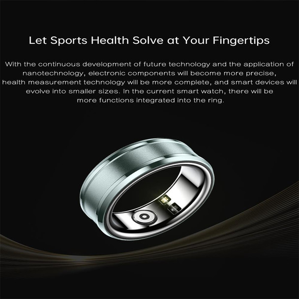 R3 SIZE 23 Smart Ring, Support Heart Rate / Blood Oxygen / Sleep Monitoring(Gold)