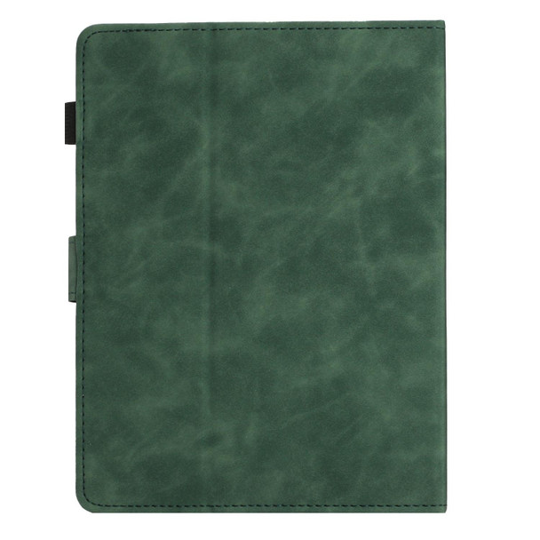 For 7 inch Universal Coconut Tree Embossed Leather Tablet Case(Green)