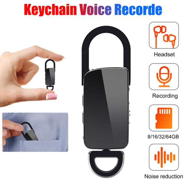 S20 32GB Keychain HD Noise Reduction Portable Recording Pen