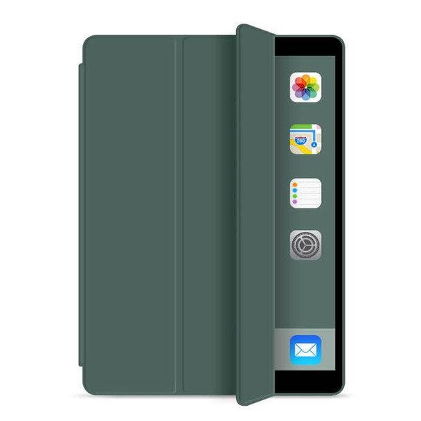 For iPad Pro 11 (2018) WIWU Magnetic 3-folding Horizontal Flip PU Leather Case with Holder & Wake-up / Sleep Function(Green)