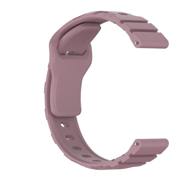 18mm Armor Silicone Watch Band(Dark Purple)