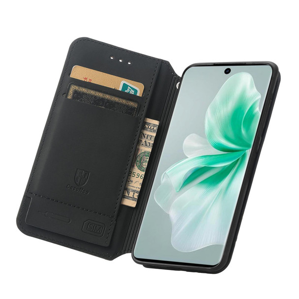 For vivo S18 CaseNeo Colorful Magnetic Leather Phone Case(Emeralds)