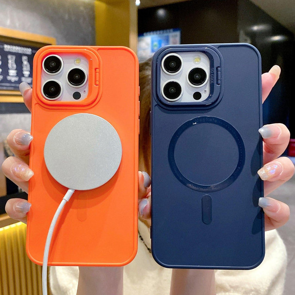 For iPhone 11 Pro Magsafe All-inclusive TPU Phone Case(Orange)