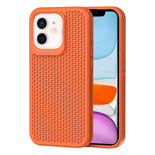 For iPhone 11 Heat Dissipation Phone Case(Orange)