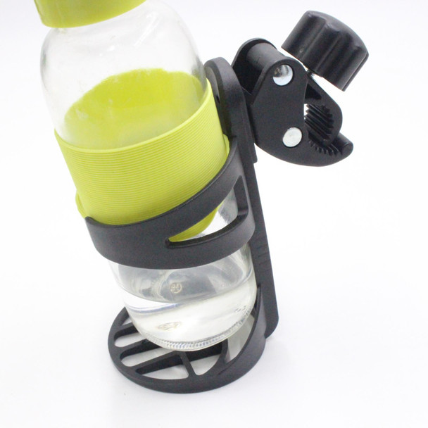 2 PCS Baby Stroller Universal Cup Braking Bottle Rack Children Car Bicycle Kettles Cup Holder(Black)