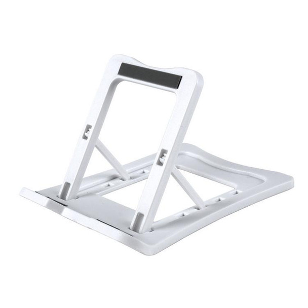 Portable Folding Mini Phone Holder Lazy Phone Tablet Desktop Holder(White)