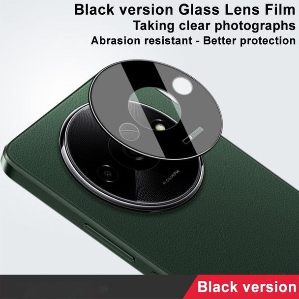 For Xiaomi Redmi A3 4G IMAK Rear Camera Lens Glass Film Black Version