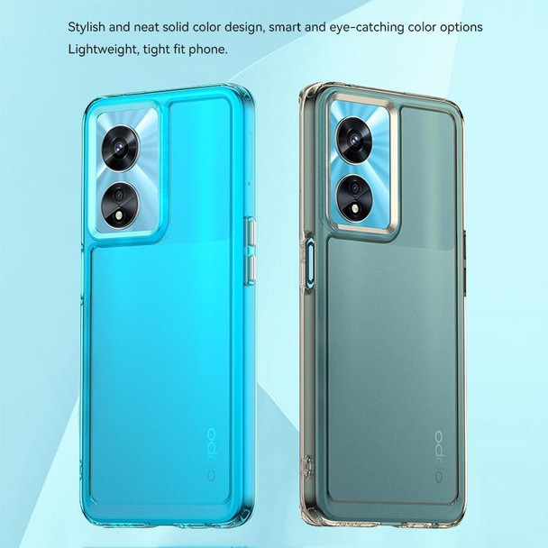 For Realme Narzo 50 5G Candy Series TPU Phone Case(Transparent)