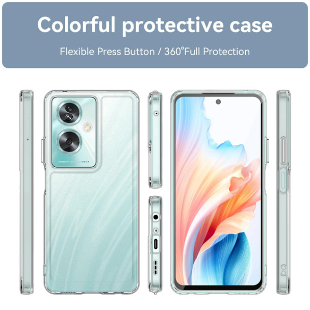 For OPPO A79 5G Candy Series TPU Phone Case(Transparent)