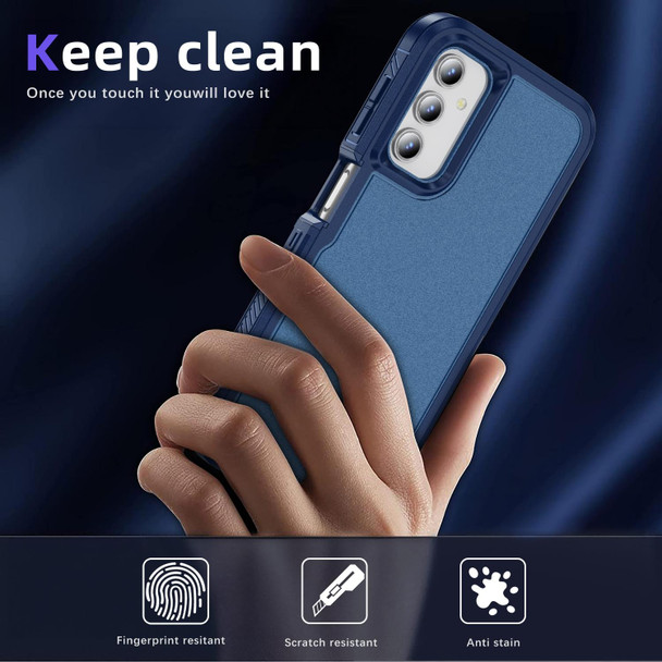 For Samsung Galaxy A52 4G / 5G Guard Life Waterproof Frosted Phone Case(Royal Blue)