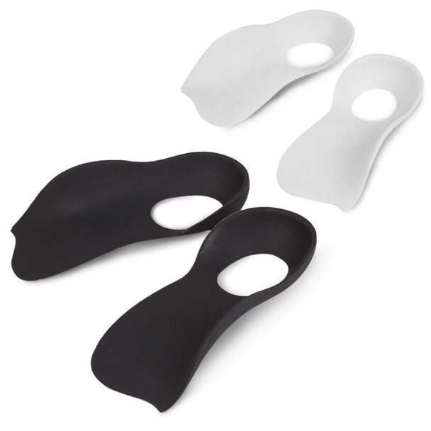 2 Pairs Flat Foot Bow Corrected XO Leg Orthopedic Insole, Size: L (White)