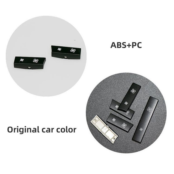 Car Wind Power Switch Air Conditioning Air Volume Button for BMW 5 Series 2011-2017 / 7 Series 2009-2015, Standard Air Volume