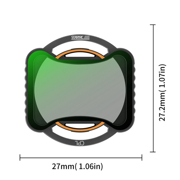 For DJI Avata 2 STARTRC Drone Lens Filter, Lens:CPL ND8/16/32/64/256