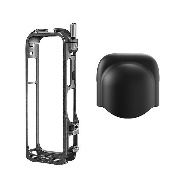 For Insta360 X4 AMagisn Metal Protective Housing Frame 2 Claws Rabbit Cage