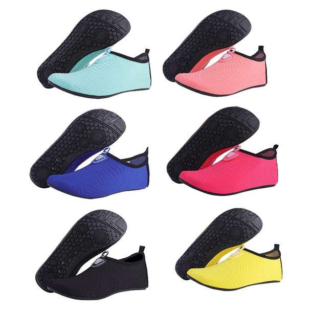 Comfortable Breathable Diving Beach Socks Shoes Anti-Skid Swimming Shoes, Size: 40-41(Black)