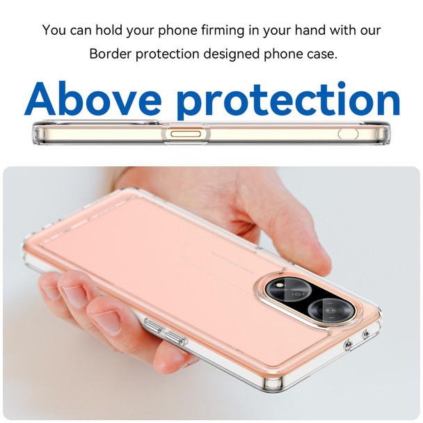 For OPPO A1 5G Candy Series TPU Phone Case(Transparent)