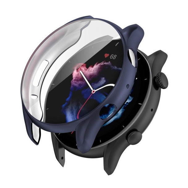 Amazfit GTR 3 / GTR 3 Pro Full Coverage TPU Watch Case(Electroplating Midnight Black)