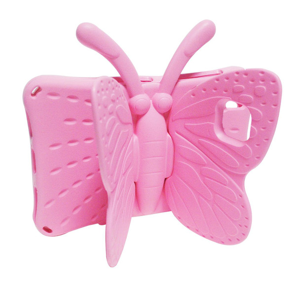 Galaxy Tab A7 10.4 2020 T500/T505 Butterfly Bracket Style EVA Children Falling Proof Cover Protective Case(Pink)