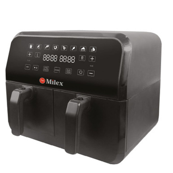 Milex Dual Air Fryer - Open Box (Grade A)